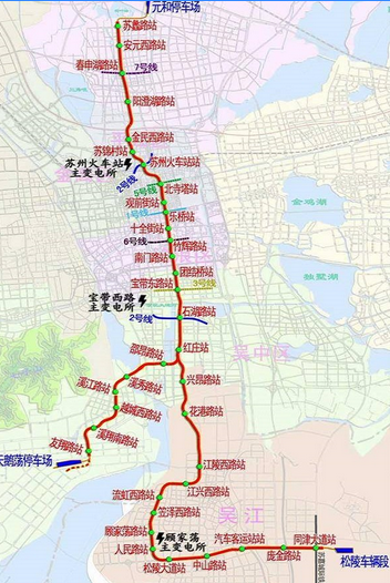 苏州地铁4号线什么时候通车