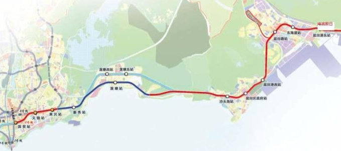 深圳地铁8号线站点
