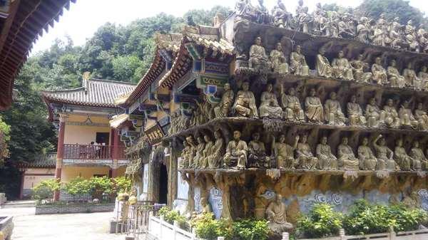 彭州三味禅林一日游 登山,寺庙51