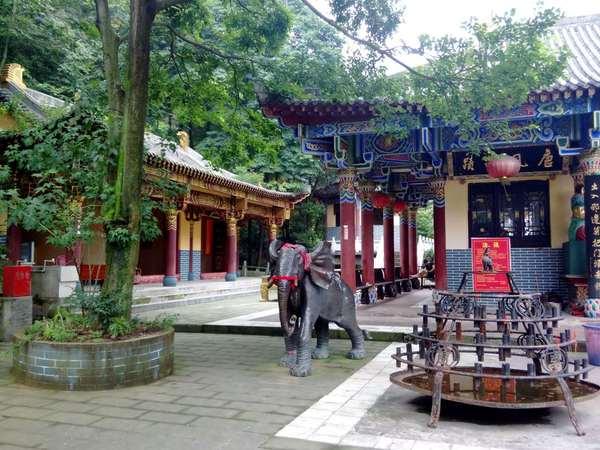 彭州三味禅林一日游 登山,寺庙68