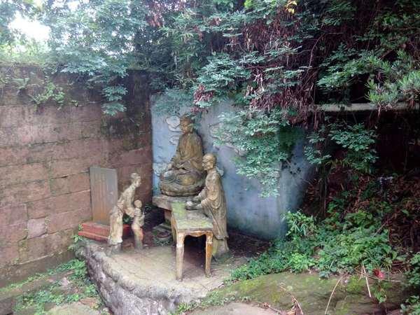 彭州三味禅林一日游 登山,寺庙78