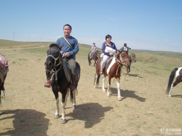 秋游希拉穆仁草原和库布齐沙漠2