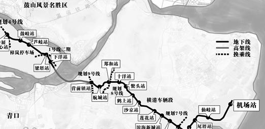 福州地铁6号线拟设20站 福州地铁6号线拟设20站