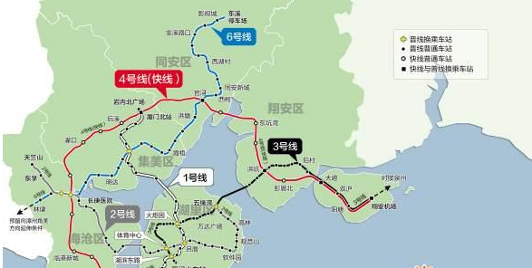 厦门地铁线路调整最新消息 厦门地铁线路调整最新消息