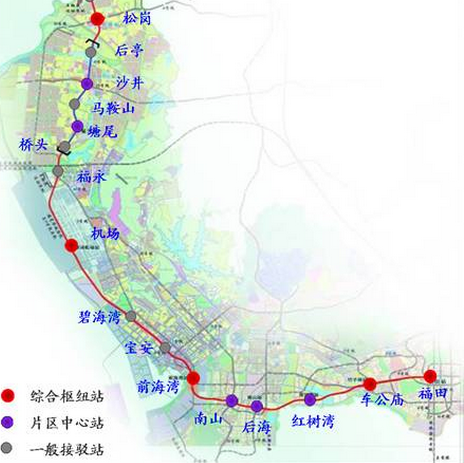 深圳地铁11号线换乘站有哪些