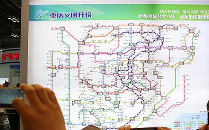 重庆轨道交通一环十七线线路图公布 重庆轨道交通一环十七线线路图公布