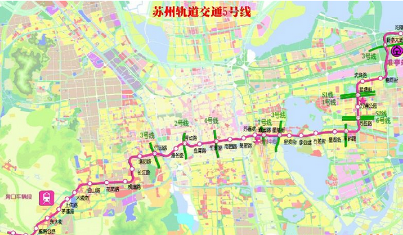 苏州地铁5号线走向 苏州地铁5号线走向