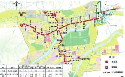 洛阳地铁一号线站点
