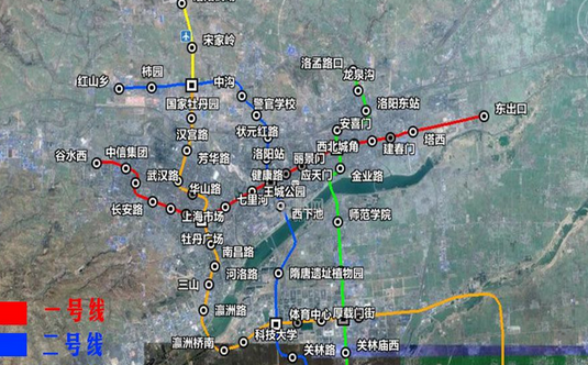 洛阳地铁2号线规划 洛阳地铁2号线规划