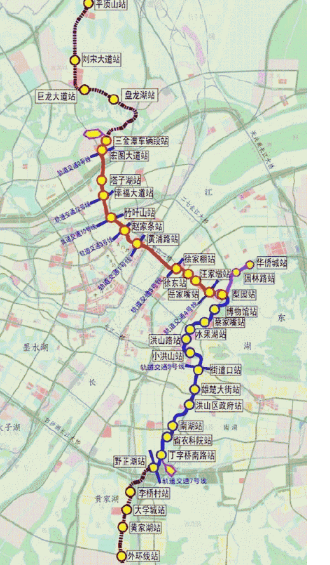 武汉地铁8号线站点有哪些