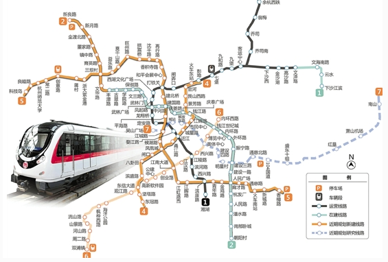 杭州地铁6号线线路图 杭州地铁6号线线路图