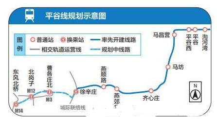 北京地铁22号线最新规划图 北京地铁22号线最新规划图