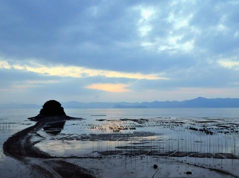 【光影霞浦】围江：如梦似幻的馒头山日出3