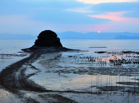 【光影霞浦】围江：如梦似幻的馒头山日出14