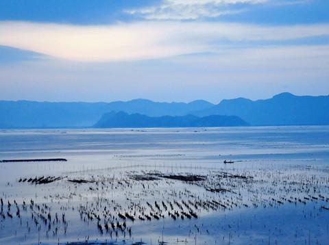 【光影霞浦】围江：如梦似幻的馒头山日出2