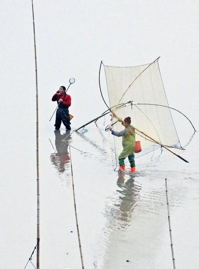 北岐海滩迎朝阳，海上变幻耶稣光--霞浦游之三11