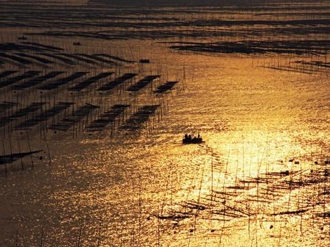 北岐海滩迎朝阳，海上变幻耶稣光--霞浦游之三23
