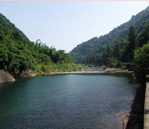 2011-07-03 福州十八重溪玩水-蓝天白云绿水4