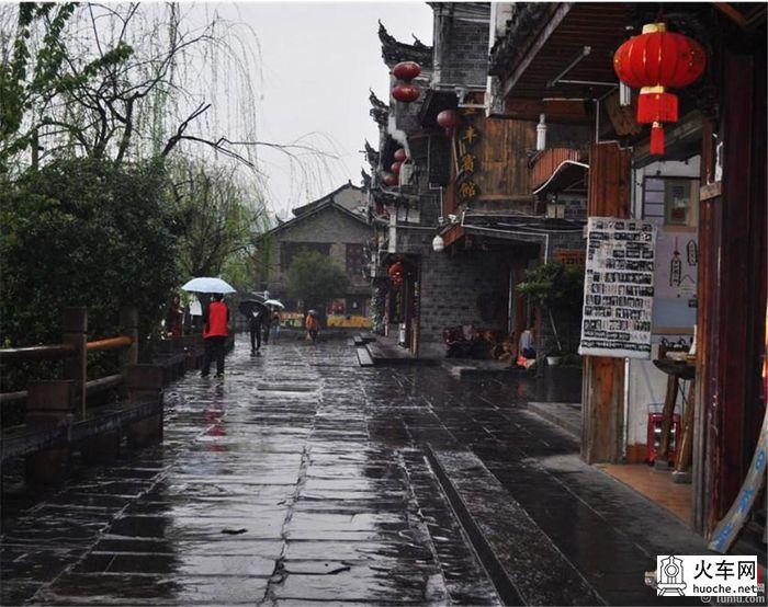 凤凰不负春光的雨中行3
